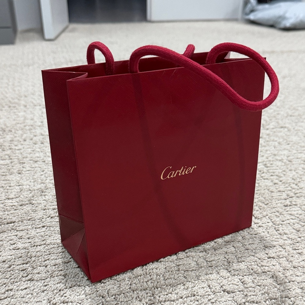 Cartier Deep Red Women's Tote